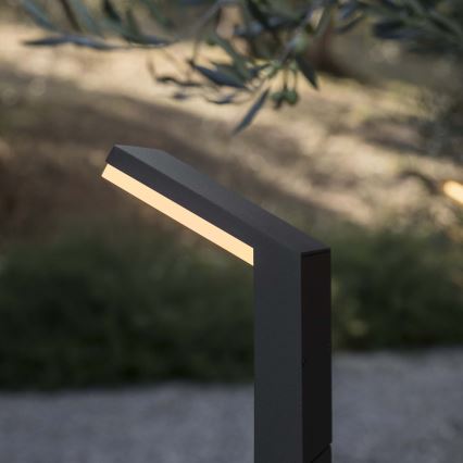Ideal Lux - LED-lampa för utomhusbruk STYLE LED/8,5W/230V 4000K 50 cm CRI 90 IP54 svart