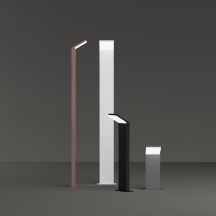 Ideal Lux - LED-lampa för utomhusbruk STYLE LED/8,5W/230V 4000K 50 cm CRI 90 IP54 svart