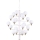 Ideal Lux – LED Ljuskrona med snöre COPERNICO 20×G9/3.2W/230V