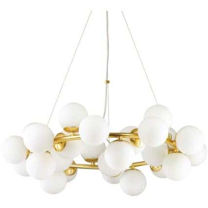 Ideal Lux - LED Ljuskrona med snöre DNA 25xG9/3,2W/230V