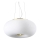 Ideal Lux - LED ljuskrona med textilsladd ARIZONA 3xGX53/9W/230V diameter 40 cm vit