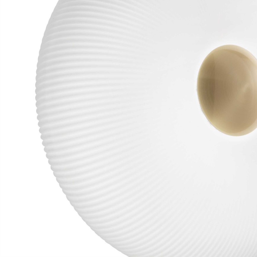 Ideal Lux - LED ljuskrona med textilsladd ARIZONA 5xGX53/9W/230V diameter 52 cm vit