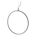 Ideal Lux - LED ljuskrona med textilsladd CIRCUS LED/33W/230V diameter 60 cm CRI 90 svart