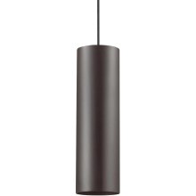 Ideal Lux - LED ljuskrona med textilsladd LOOK 1xGU10/10W/230V svart