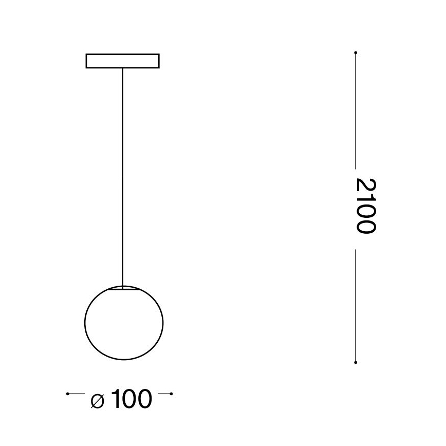 Ideal Lux - LED ljuskrona med textilsladd MAPA 1xG9/3W/230V diameter 10 cm vit