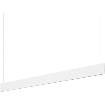 Ideal Lux - LED-ljuskrona på vajer STEEL LED/24W/230V 3000K CRI 90 120 cm vit