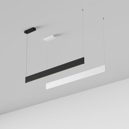 Ideal Lux - LED-ljuskrona på vajer STEEL LED/24W/230V 3000K CRI 90 120 cm vit