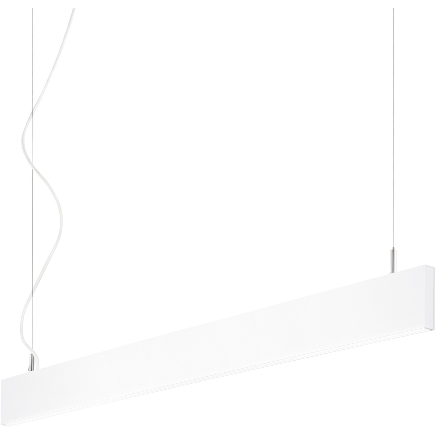 Ideal Lux - LED-pendel med vajer LINUS LED/32W/230V 3000K CRI 90 120 cm vit