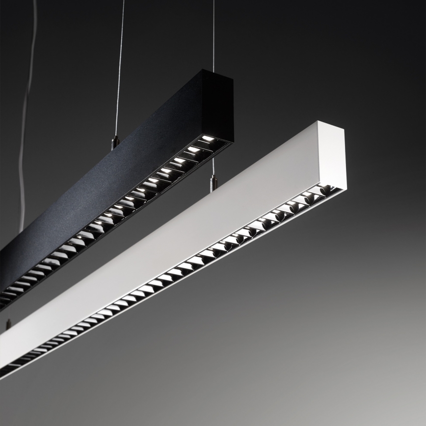 Ideal Lux - LED-pendel med vajer OFFICE LED/30W/230V 3000K CRI 90 svart