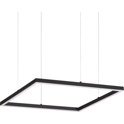 Ideal Lux - ORACLE SLIM LED-pendel, LED/33W/230V, 3000K, Ra 90, 50x50 cm, svart