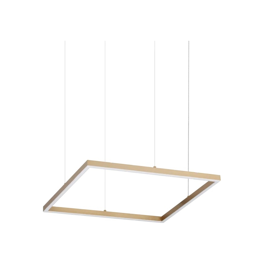 Ideal Lux - LED-pendel på vajer ORACLE SLIM LED/33W/230V 3000K CRI 90 50x50 cm guld