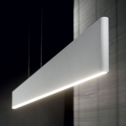Ideal Lux - LED-pendel på kabel DESK ACCENT LED/36W/230V CRI 90 120 cm vit