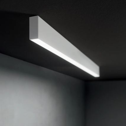 Ideal Lux - LED-pendel på kabel DESK ACCENT LED/36W/230V CRI 90 120 cm vit