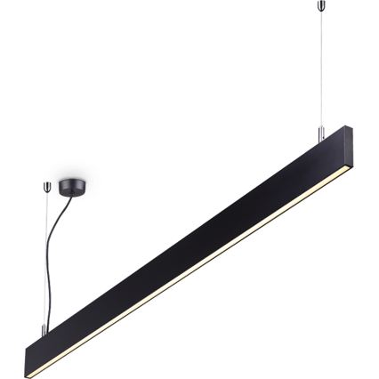 Ideal Lux - LED-pendel på kabel LINUS LED/32W/230V 3000K CRI 90 120 cm svart