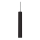 Ideal Lux - LED-pendel på kabel LOOK 1xGU10/7W/230V CRI 90 Ø 6 cm svart