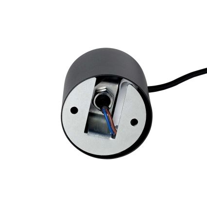 Ideal Lux - LED-pendel på kabel LOOK 1xGU10/7W/230V CRI 90 Ø 6 cm svart
