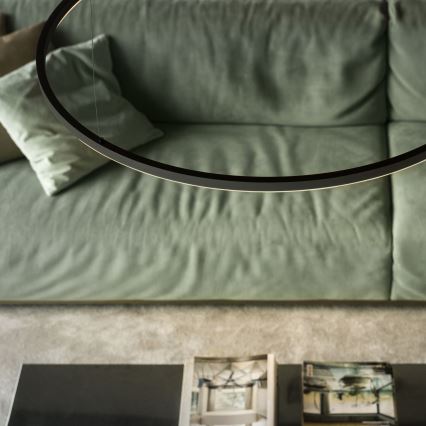 Ideal Lux - LED-dimbar takpendel ORACLE SLIM LED/40W/230V 3000K CRI 90 pr. 70 cm svart