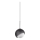 Ideal Lux - LED-pendel på vajer BLOOM 1xG9/3W/230V Ø 11,5 cm svart