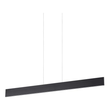 Ideal Lux - LED-pendel på vajer DESK LED/32W/230V 102,5 cm CRI 90 svart