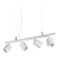 Ideal Lux - LED-pendel på vajer DYNAMITE 4xGU10/7W/230V CRI 90 vit