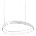 Ideal Lux - LED-pendel på vajer GEMINI LED/36W/230V 4000K Ø 42,5 cm CRI 90 vit