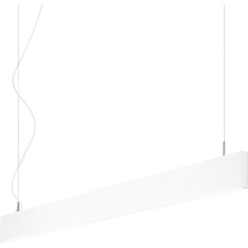 Ideal Lux - LED-pendel på vajer LINUS LED/32W/230V 4000K CRI 90 120 cm vit