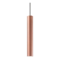Ideal Lux - LED-pendel på vajer LOOK 1xGU10/7W/230V CRI 90 Ø 6 cm koppar