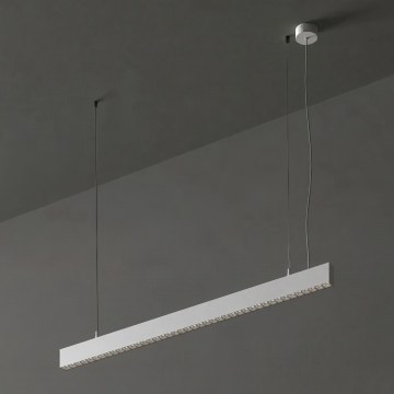 Ideal Lux - LED-pendel på vajer OFFICE LED/30W/230V 4000K CRI 90 vit