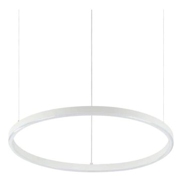 Ideal Lux - LED-pendel på vajer ORACLE SLIM LED/29W/230V 3000K CRI 90 Ø 50 cm vit