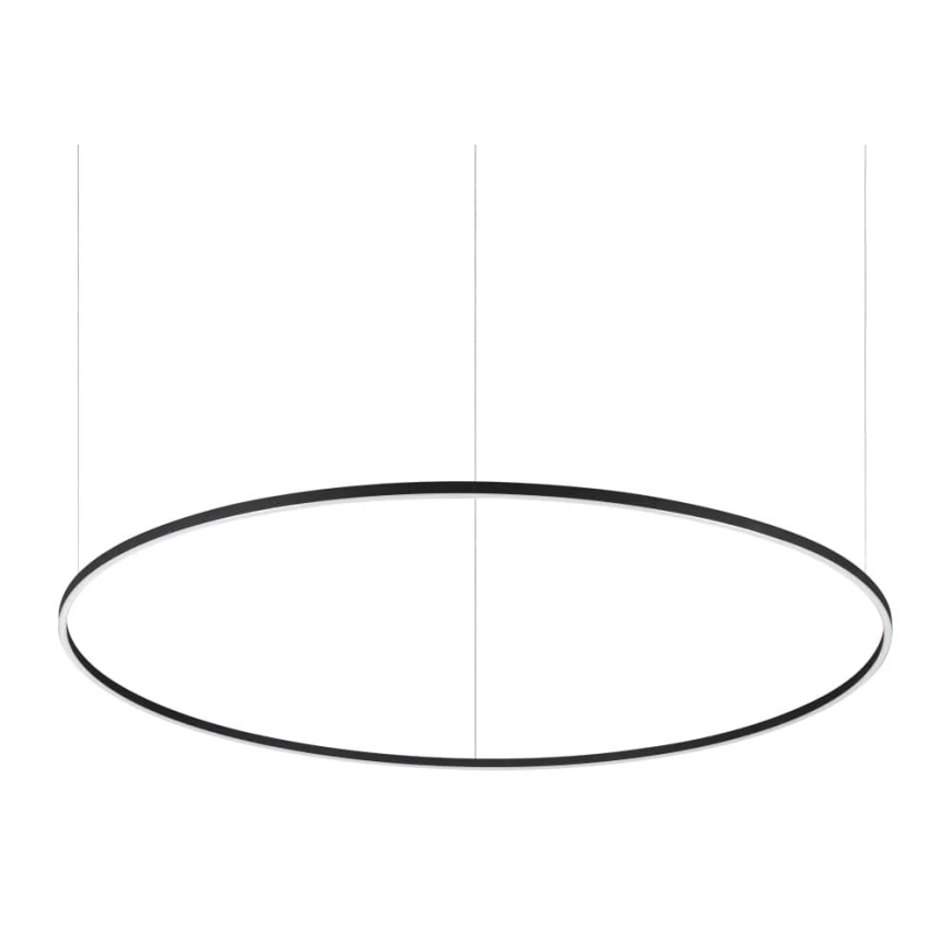 Ideal Lux - LED-pendel på kabel ORACLE SLIM LED/83W/230V 4000K CRI 90 Ø 150 cm svart