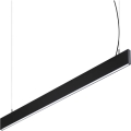 Ideal Lux - LED-pendel på vajer STEEL LED/29W/230V 3000K CRI 90 120 cm svart