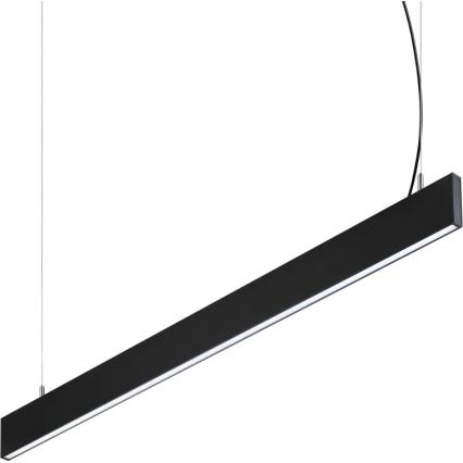 Ideal Lux - LED-pendel på vajer STEEL LED/29W/230V 4000K CRI 90 120 cm svart