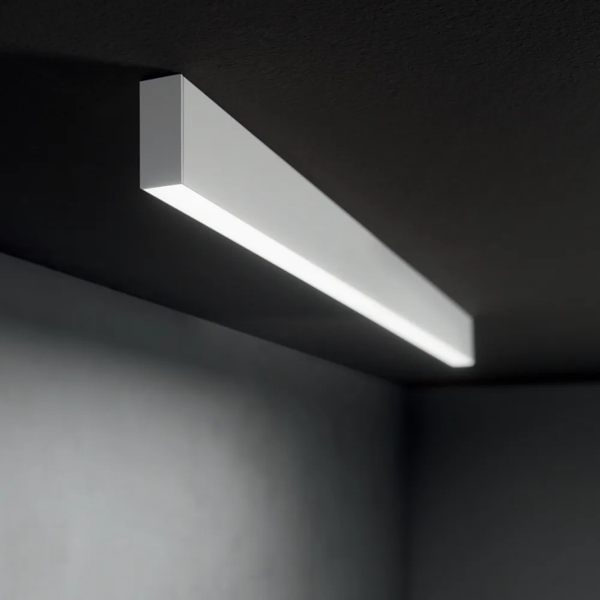 Ideal Lux - LED-pendel på vajer STEEL LED/29W/230V 4000K CRI 90 120 cm vit