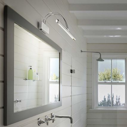 Ideal Lux - LED spegelbelysning MIRROR LED/4,6W/230V blank krom