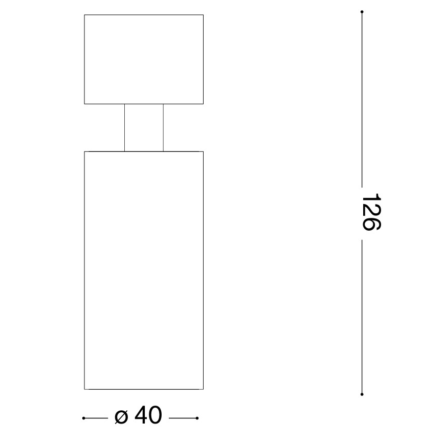 Ideal Lux - LED-spot DYNAMITE 1xGU10/7W/230V CRI 90 svart
