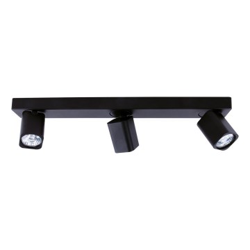 Ideal Lux - LED-spot RUDY 3xGU10/7W/230V CRI 90 svart