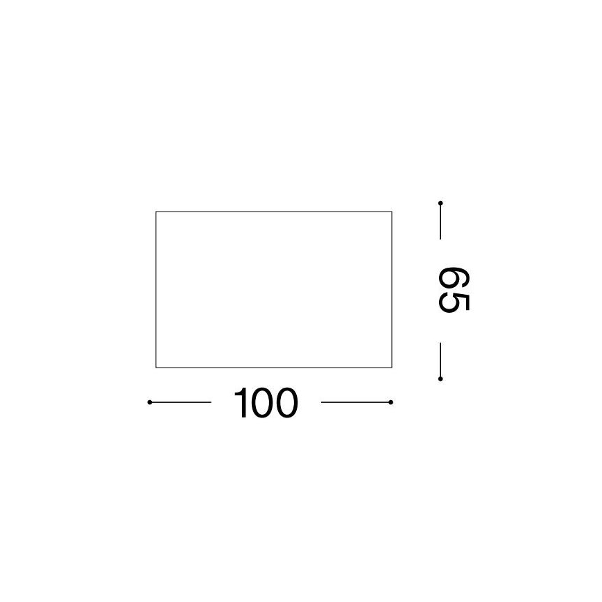Ideal Lux - LED-spot SPIKE 1xGX53/9W/230V 10x10 cm, guld