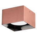 Ideal Lux - LED-spot SPIKE 1xGX53/9W/230V 10x10 cm koppar