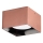 Ideal Lux - LED-spot SPIKE 1xGX53/9W/230V 10x10 cm koppar