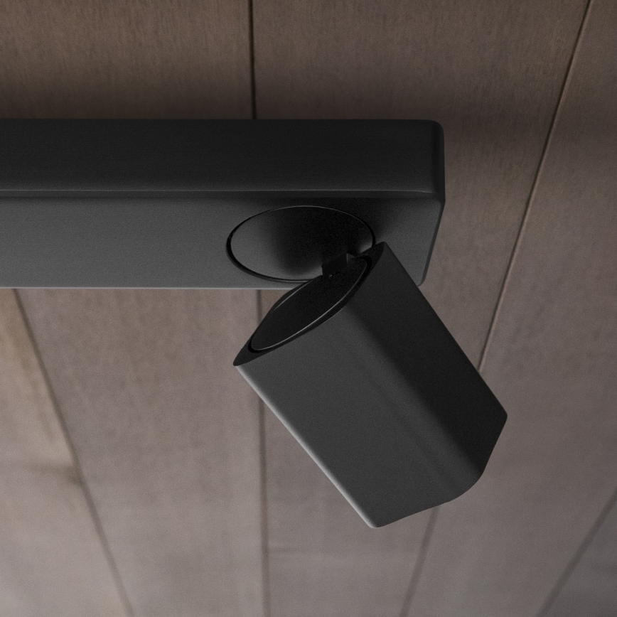 Ideal Lux - LED spotlight RUDY 4xGU10/7W/230V CRI 90 svart