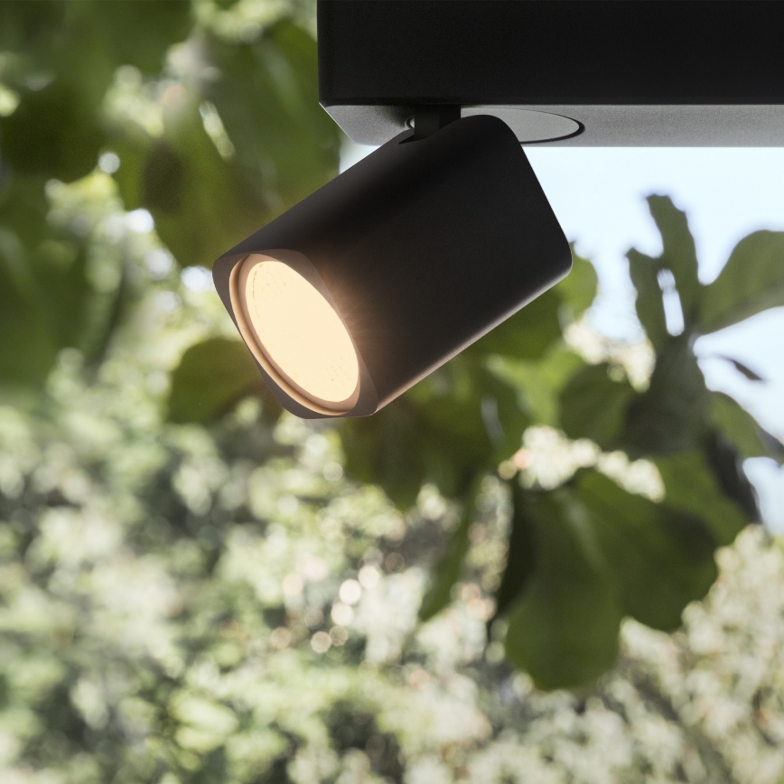 Ideal Lux - LED spotlight RUDY 4xGU10/7W/230V CRI 90 svart