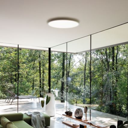 Ideal Lux - LED taklampa FLY LED/18W/230V 2700K diameter 35 cm CRI 90 IP40 vit