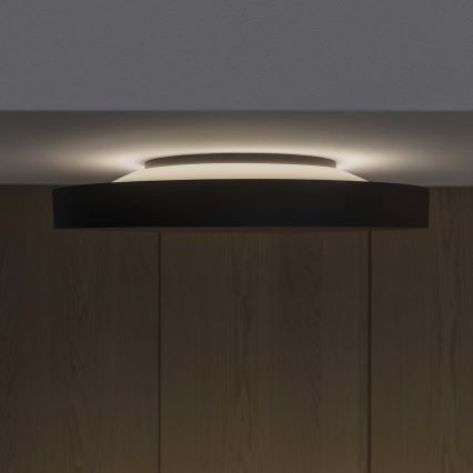 Ideal Lux - LED taklampa FLY LED/26W/230V 2700K diameter 45 cm CRI 90 IP40 svart