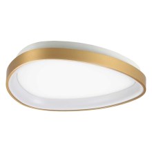 Ideal Lux - LED taklampa GEMINI LED/23W/230V diameter 42,5 cm guld