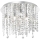 Ideal Lux - LED taklampa i kristall ROYAL 8xG9/3W/230V diameter 40 cm