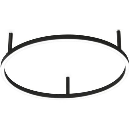 Ideal Lux - LED-taklampa ORACLE SLIM LED/29W/230V 2700K CRI 90 Ø 50 cm svart