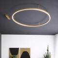 Ideal Lux - LED taklampa ORACLE SLIM LED/29W/230V 3000K CRI 90 Ø 50 cm guld