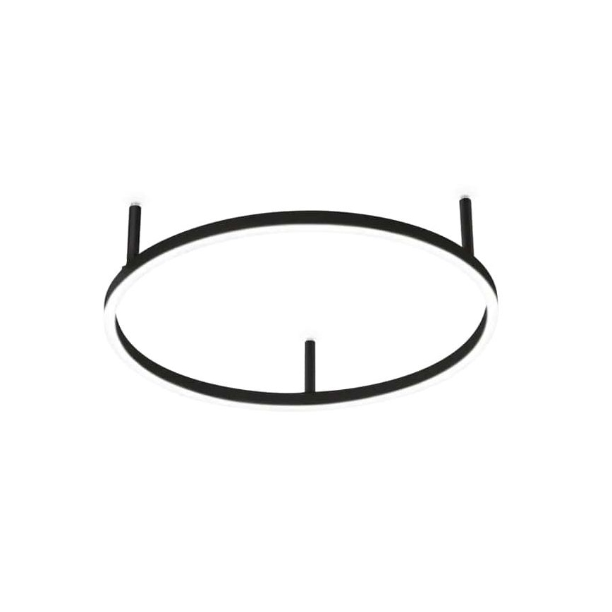 Ideal Lux - LED taklampa ORACLE SLIM LED/29W/230V 3000K CRI 90 Ø 50 cm svart