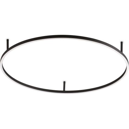Ideal Lux - LED taklampa ORACLE SLIM LED/53W/230V 3000K CRI 90 Ø 90 cm svart