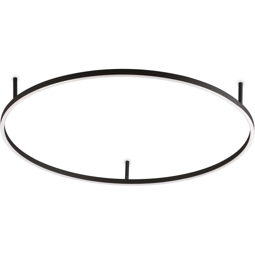 Ideal Lux - LED taklampa ORACLE SLIM LED/53W/230V 3000K CRI 90 Ø 90 cm svart